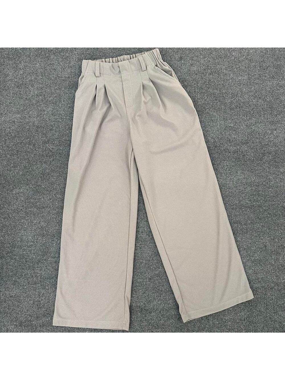Halara Women’s Flex High Waisted Pocket Wide Leg Waffle Work Pants XS